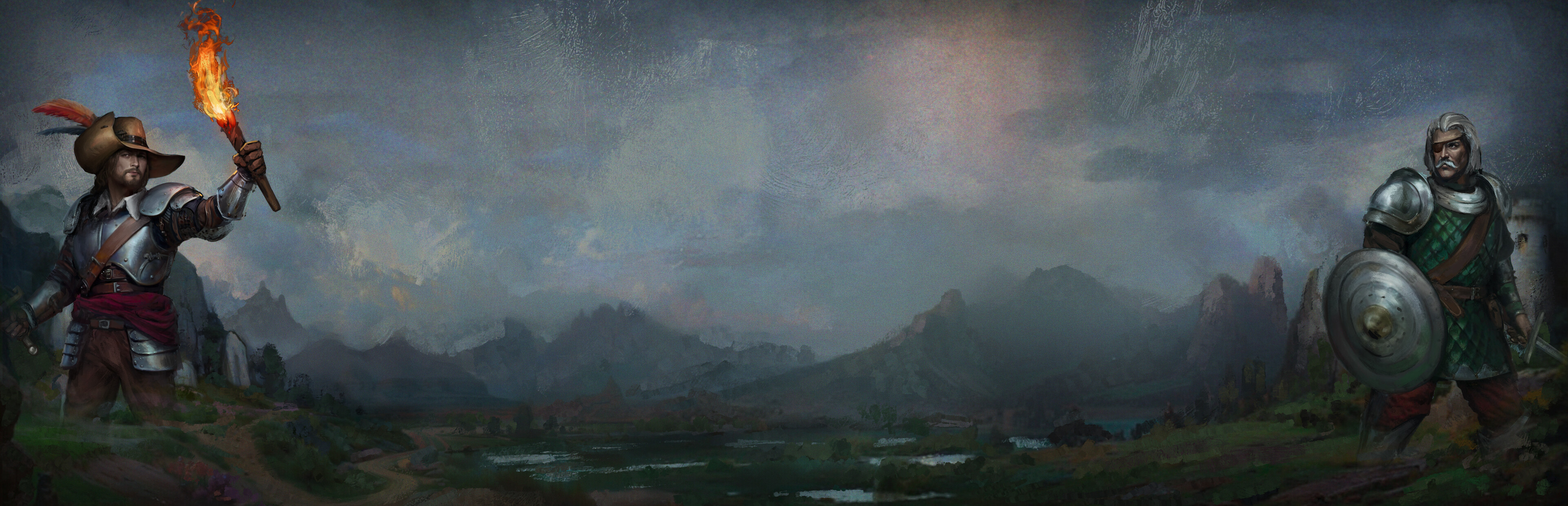 Veterum official Steam art — Order of the Gatekeepers dark fantasy